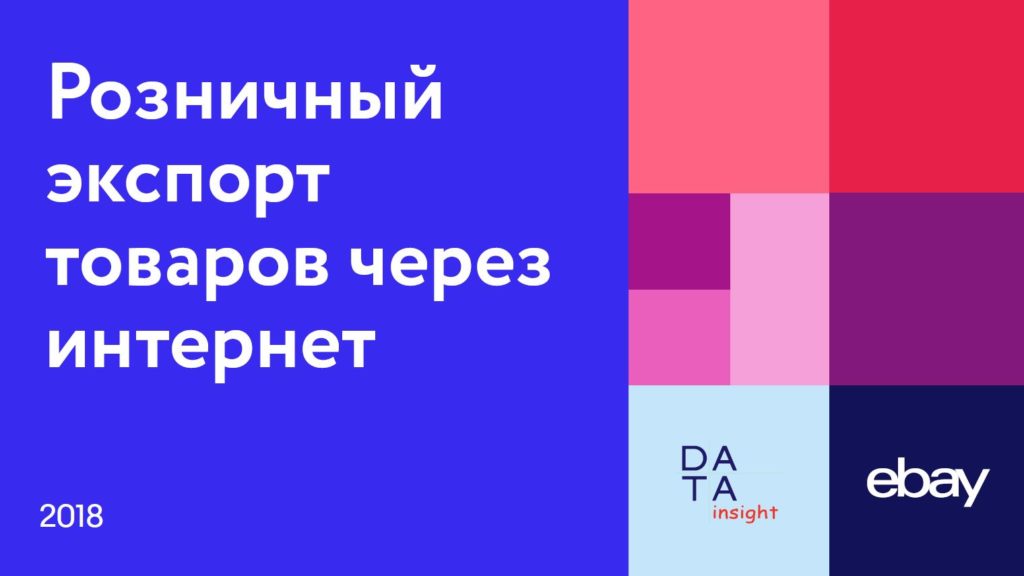 Исследование по объемам экспортной электронной торговли